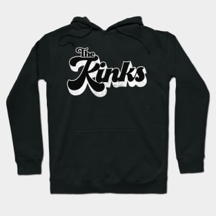 The Kinks  / Retro Faded Style Hoodie